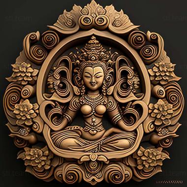 3D model Vajrayana (STL)